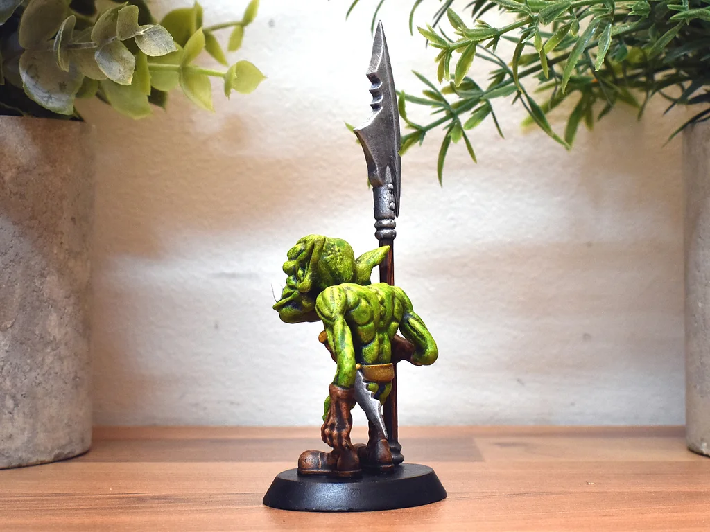Орк - Дрегнар - Вогландский Топорщик – 28мм Миниатюра