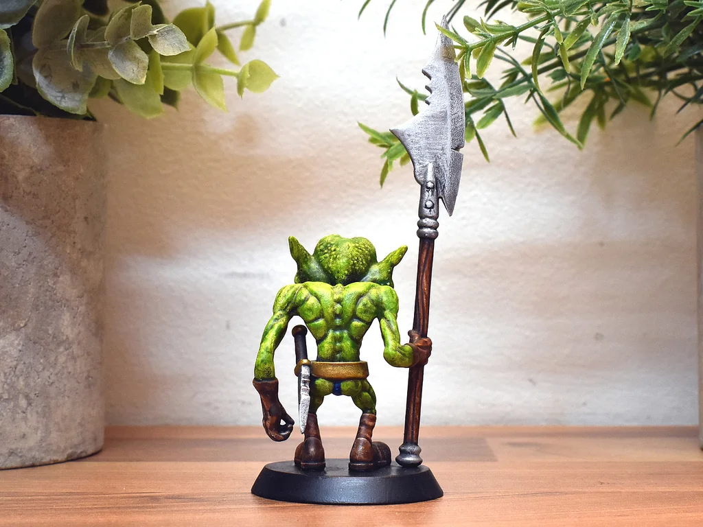 Орк - Дрегнар - Вогландский Топорщик – 28мм Миниатюра