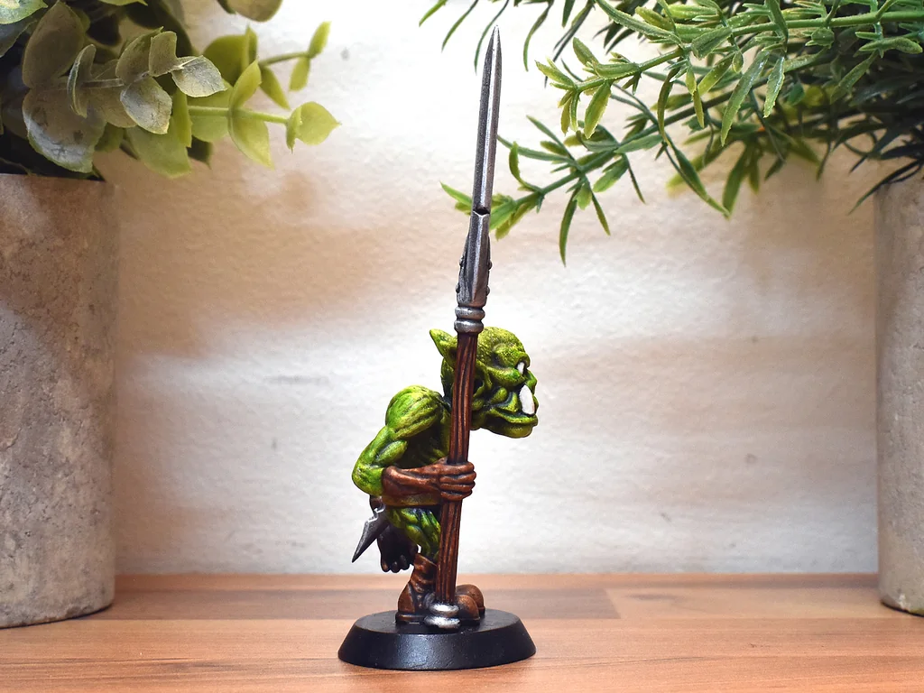 Орк - Дрегнар - Вогландский Топорщик – 28мм Миниатюра