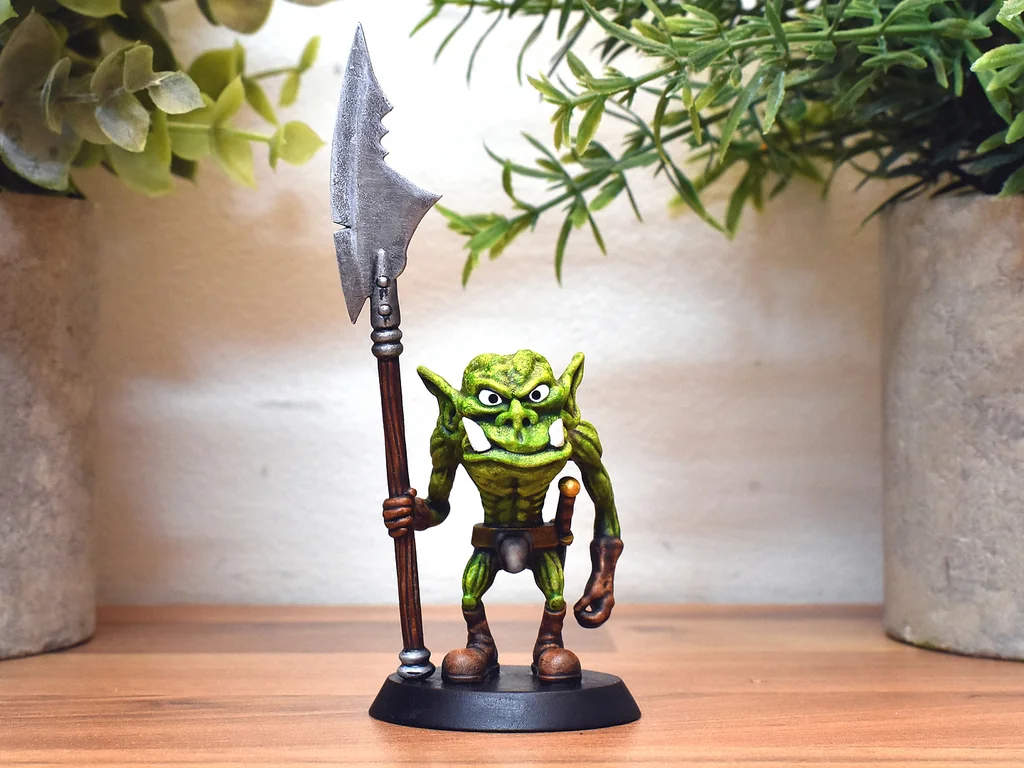Орк - Дрегнар - Вогландский Топорщик – 28мм Миниатюра