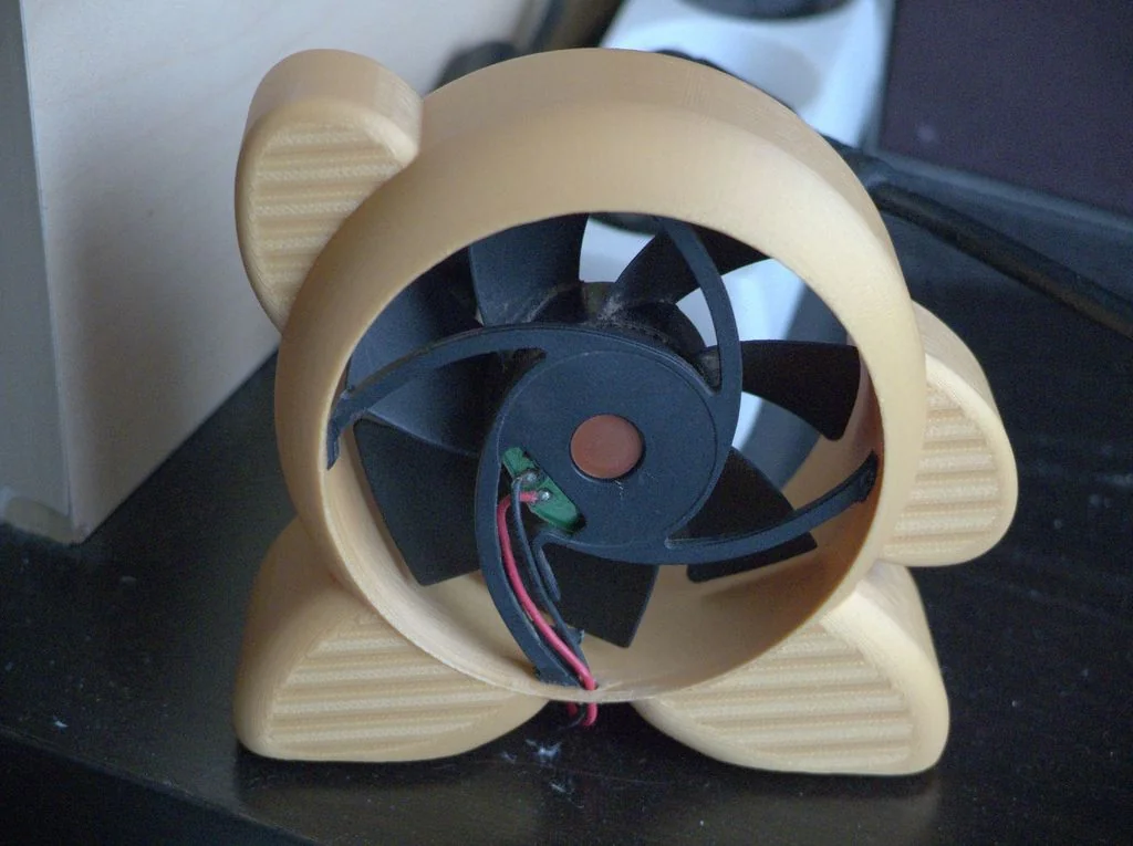 Держатель для 80 мм вентилятора ПК в виде персонажа