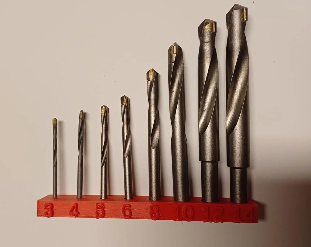 Минималистичный держатель для сверл 3-14мм