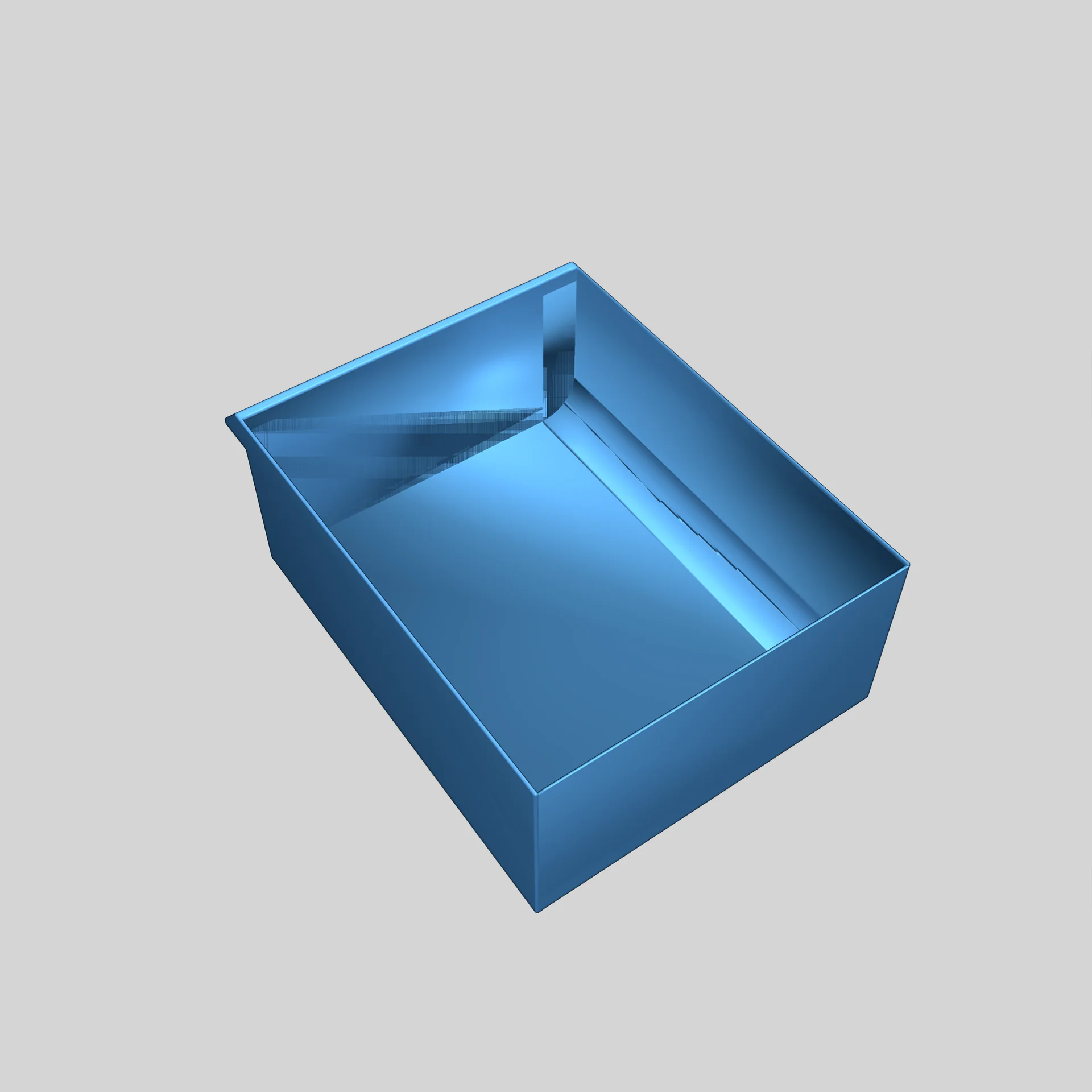 Органайзер для мелких деталей с постоянными перегородками