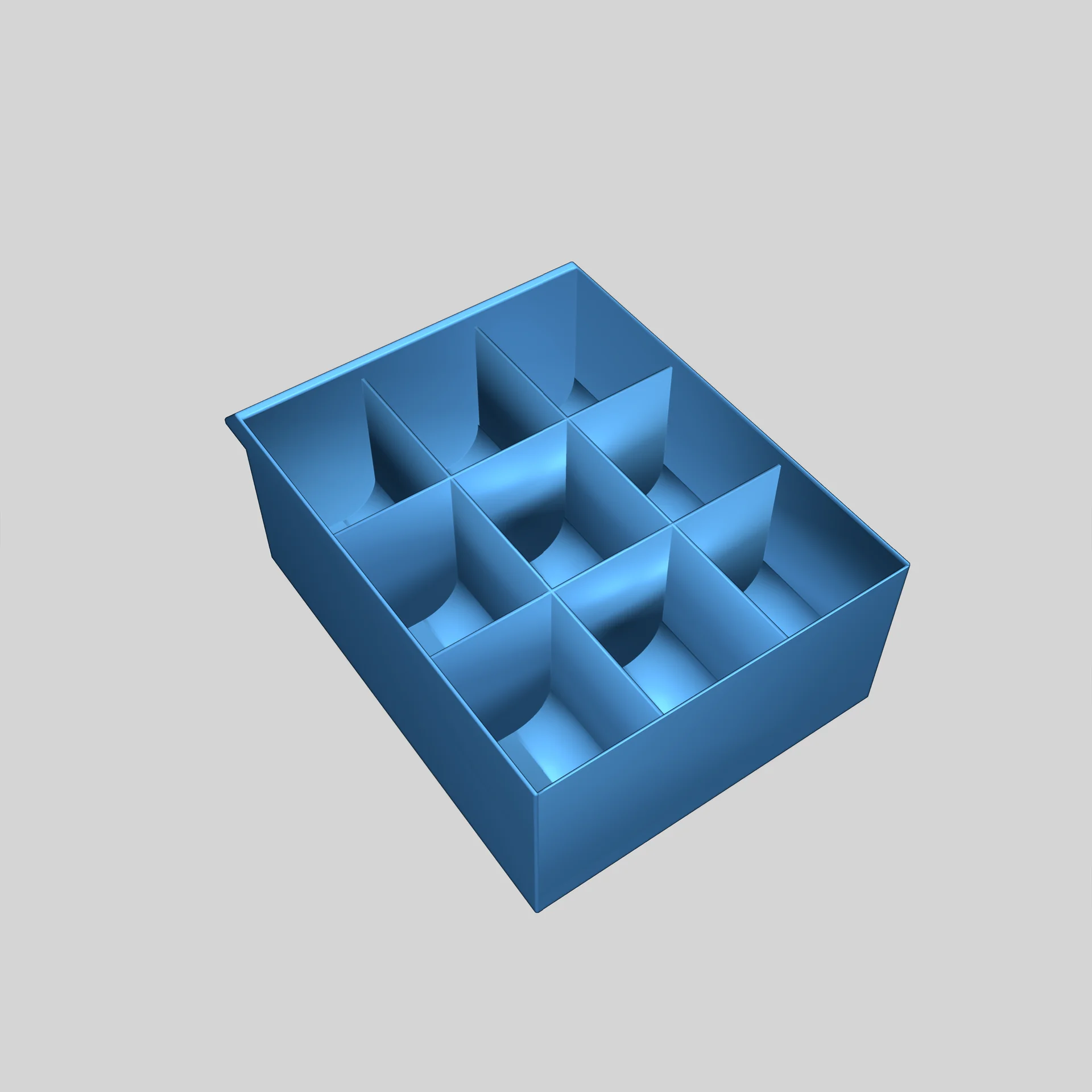 Органайзер для мелких деталей с постоянными перегородками