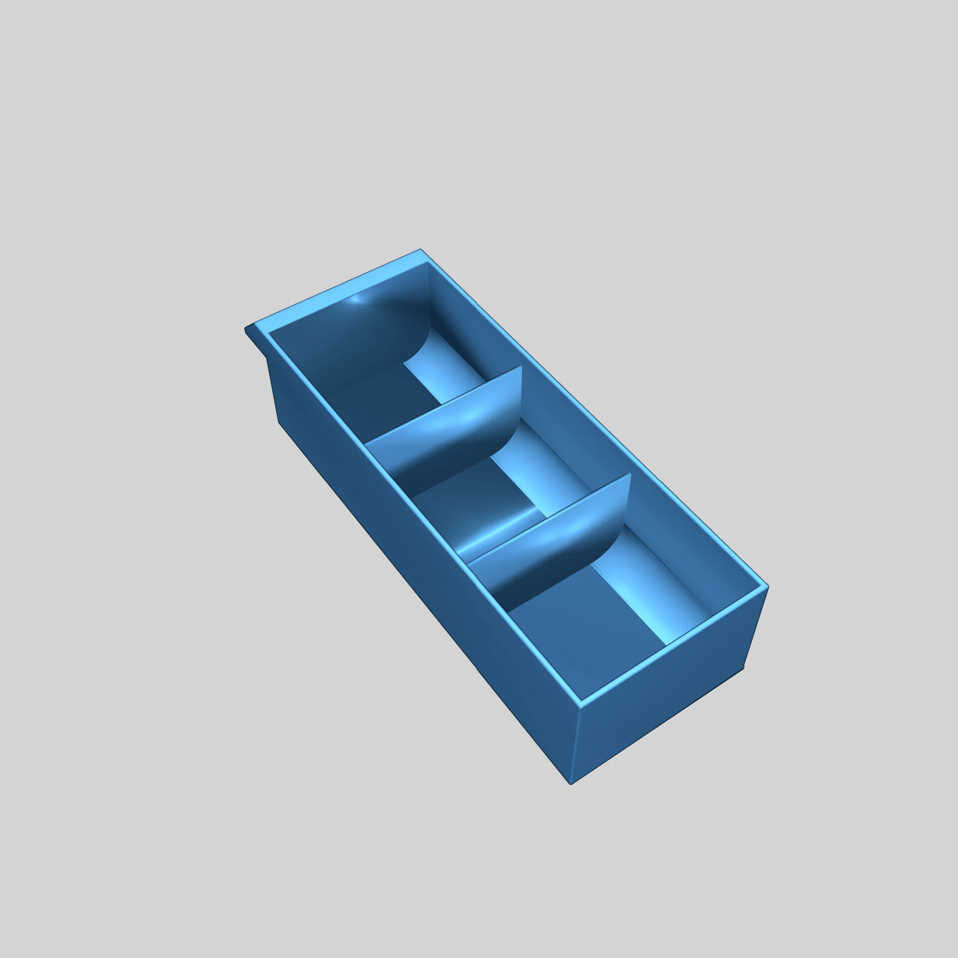 Органайзер для мелких деталей с постоянными перегородками