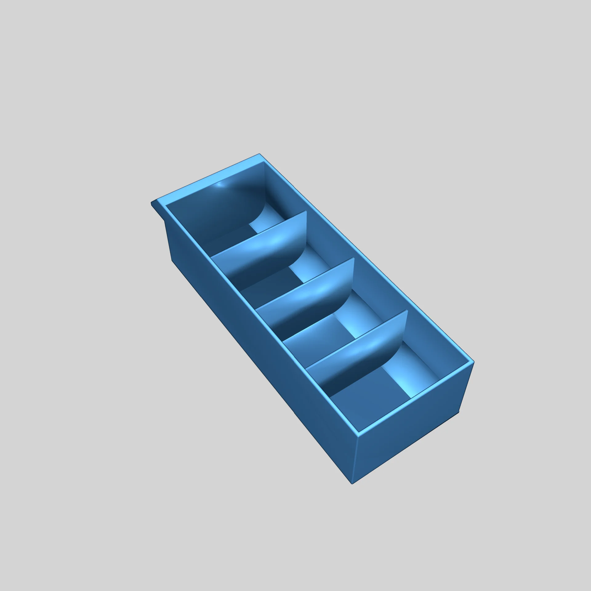 Органайзер для мелких деталей с постоянными перегородками