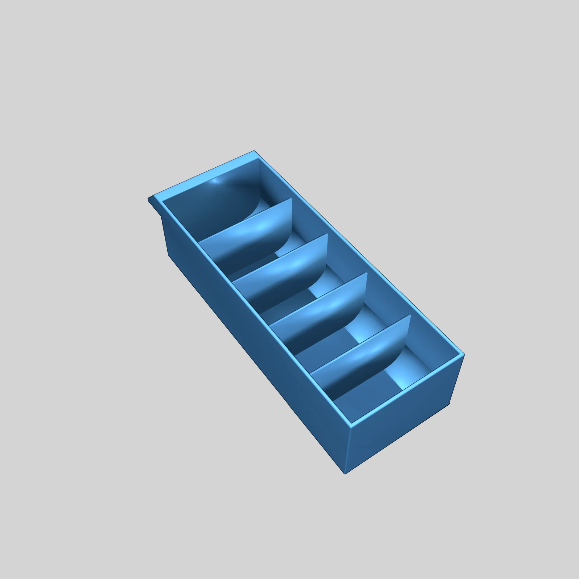 Органайзер для мелких деталей с постоянными перегородками