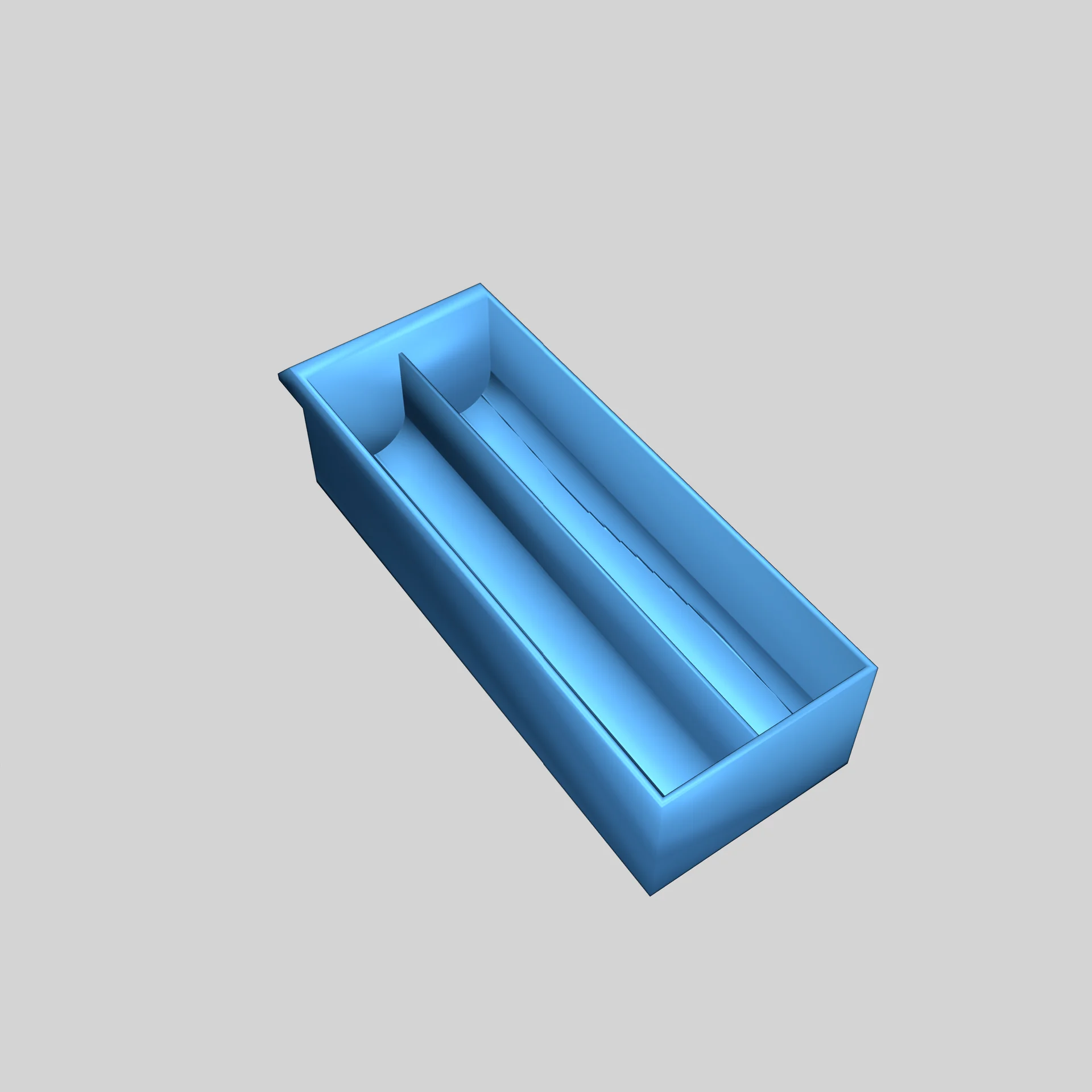 Органайзер для мелких деталей с постоянными перегородками