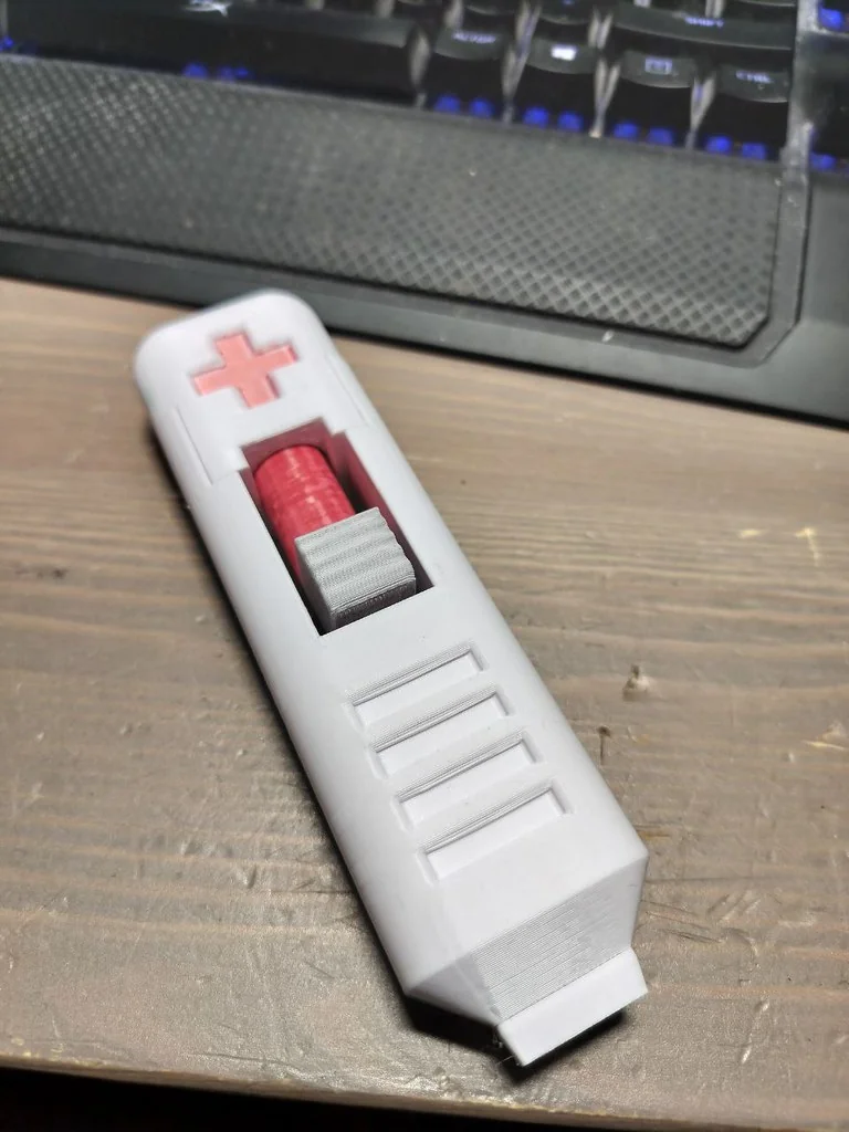 Стимпак для airsoft, косплея и игр с Nerf