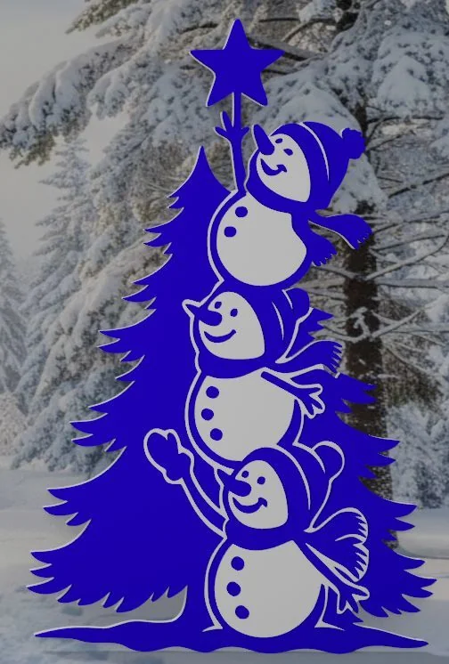 Куча снеговиков