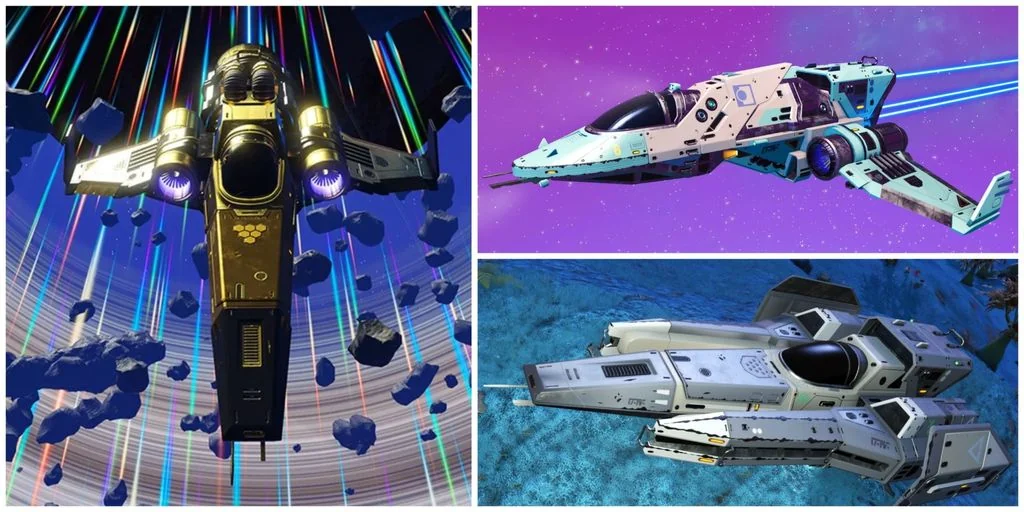 Пакет для сборки космического корабля NMS Fighter