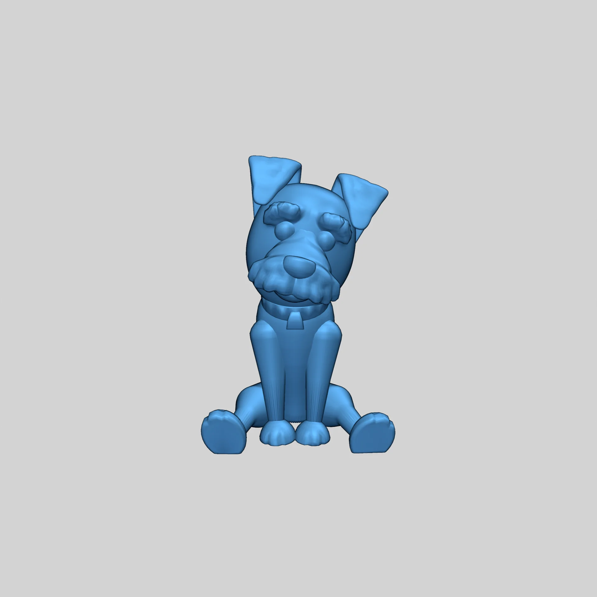 Фигурка Щенка Шнауцера