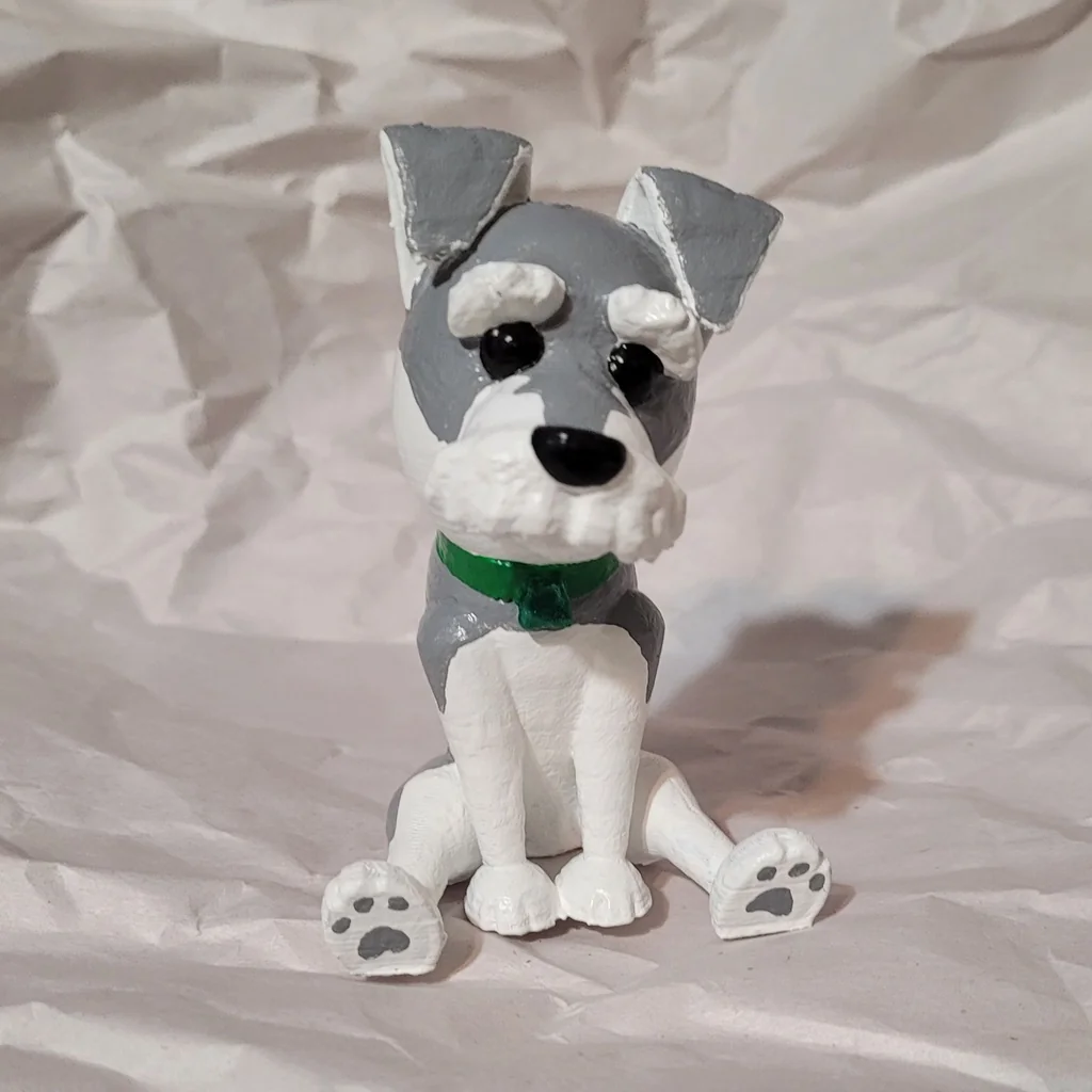 Фигурка Щенка Шнауцера