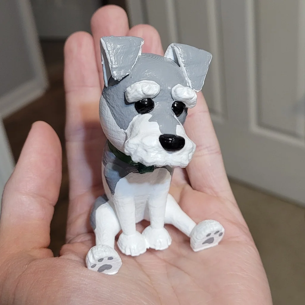 Фигурка Щенка Шнауцера