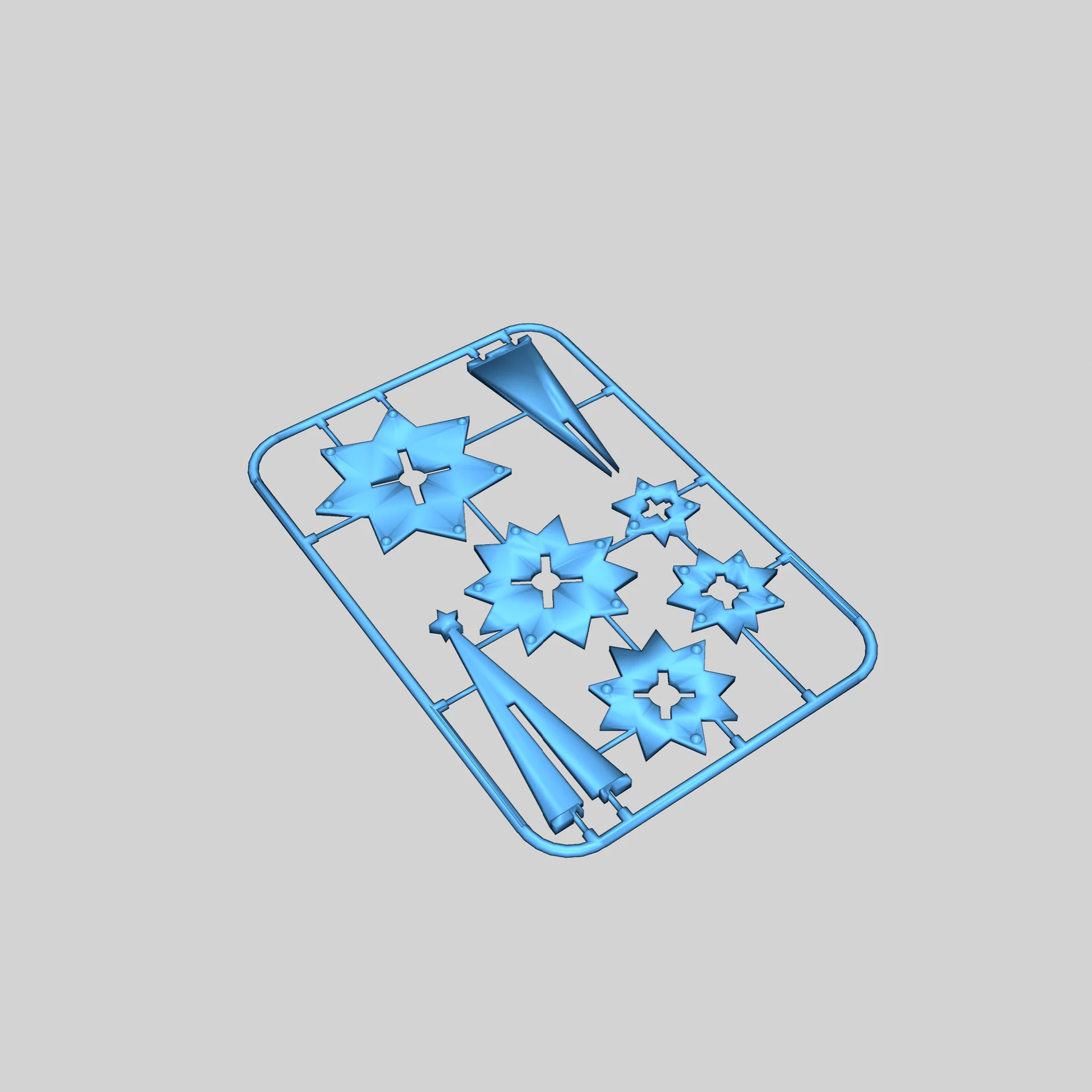 Ёлка с украшениями для 3D-печати