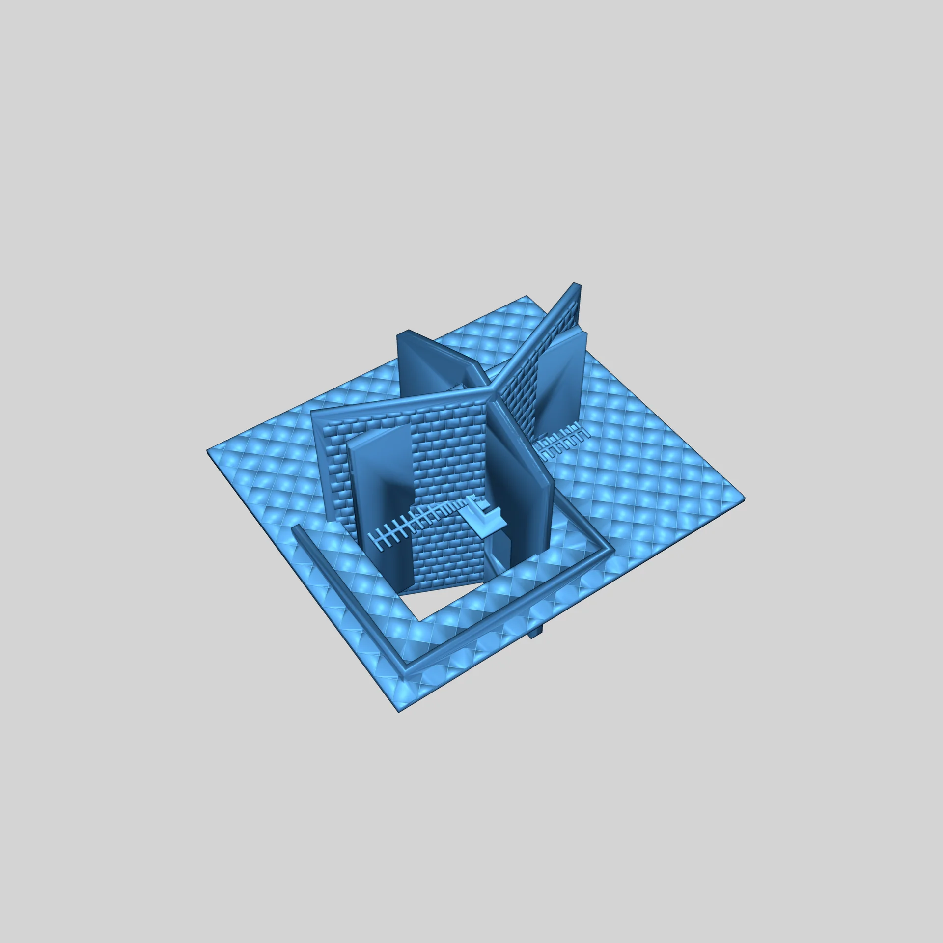 Кабина маневрового локомотива HO 1/87