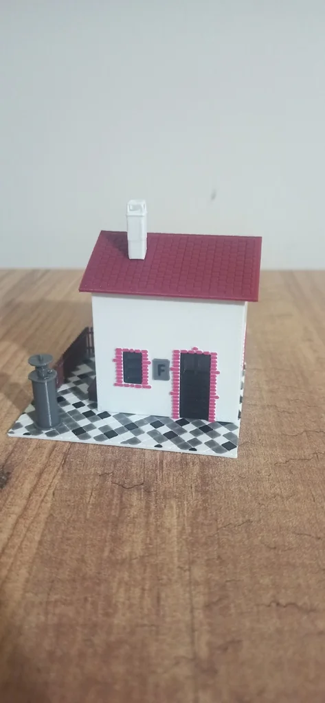 Кабина маневрового локомотива HO 1/87