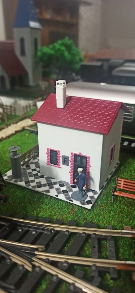 Кабина маневрового локомотива HO 1/87