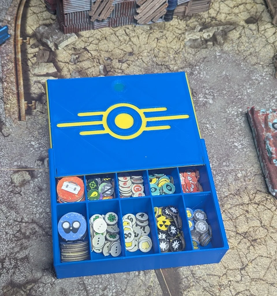 Поднос для токенов Fallout Wasteland Warfare