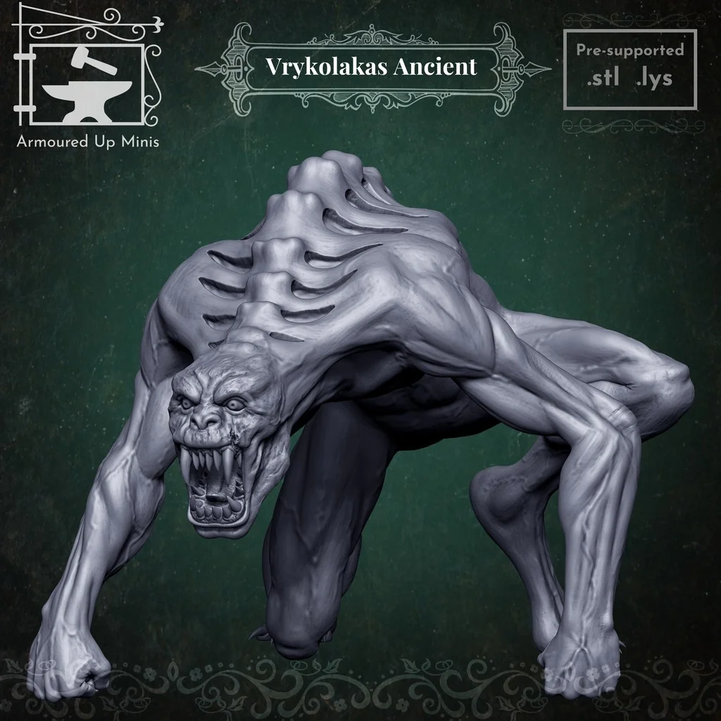 Vrykolakas Ancient - Миниатюра для RPG
