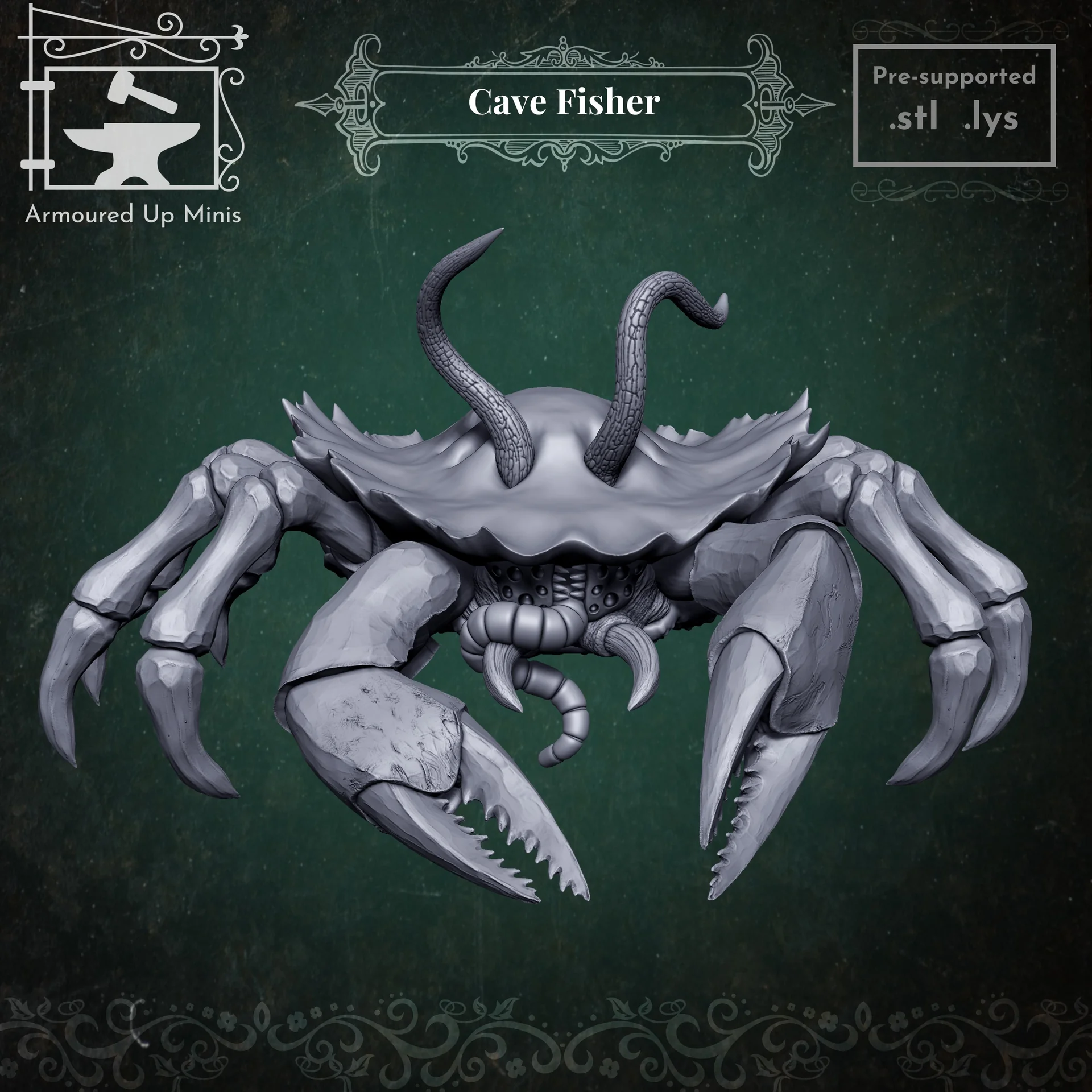 3D-модель: Ловец пещер