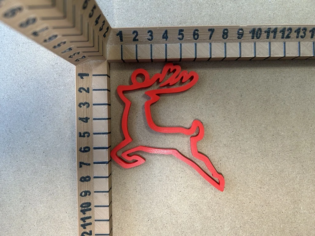 Орнамент оленя для Рождества