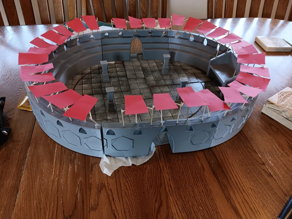 Арена D&D для 3D-печати