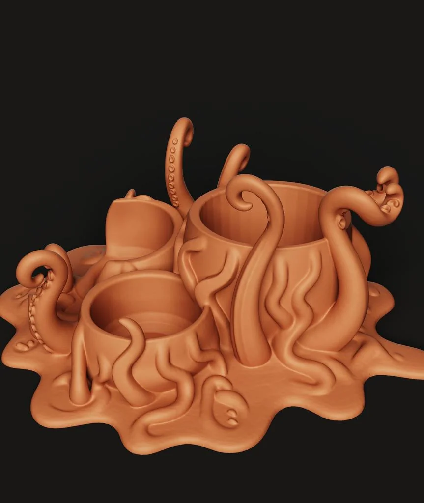 Подставка для ручек «Щупальца Кракена»