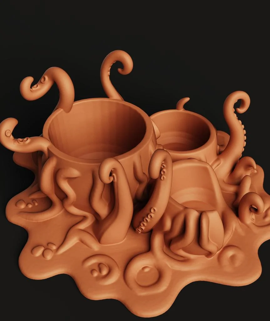 Подставка для ручек «Щупальца Кракена»