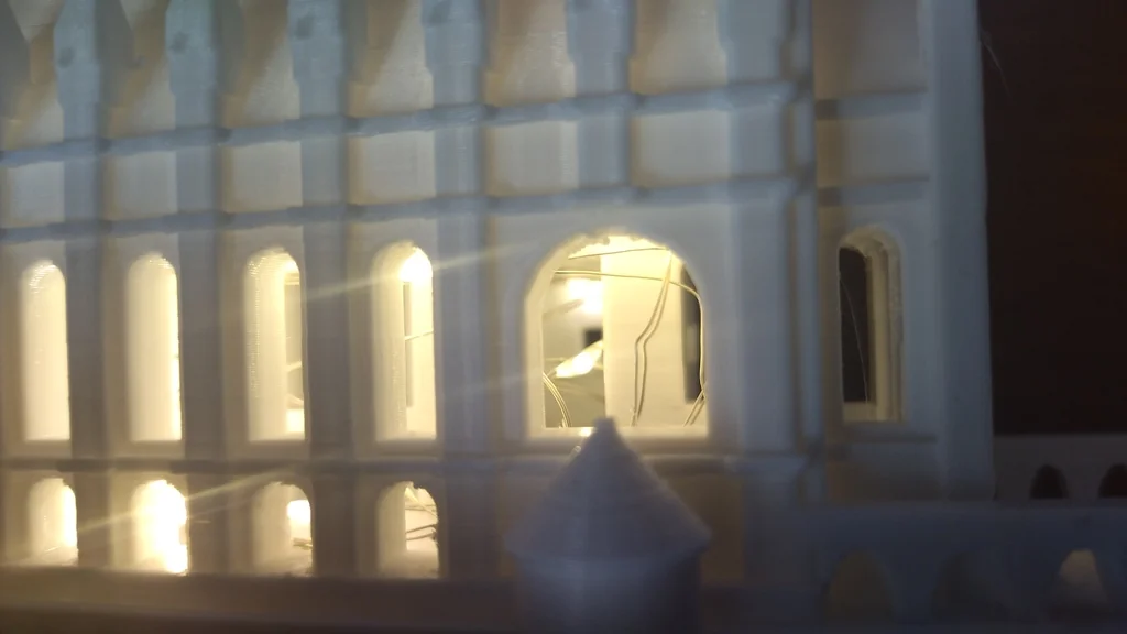 Лампа Замка Хогвартс из Гарри Поттера (батарейная версия)