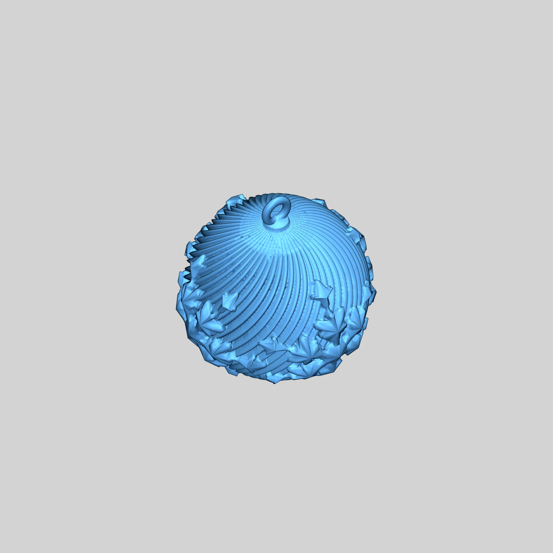 Рождественский шар «Снежинка» 2025