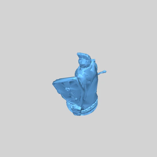 Бронированный Пепельный Рыцарь - Миниатюра для настольных игр