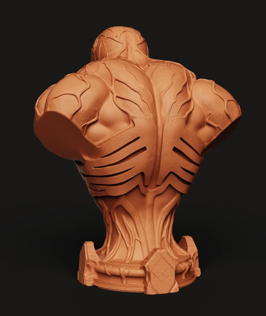 Веном Симбиоте: Высокодетализированная Скульптура