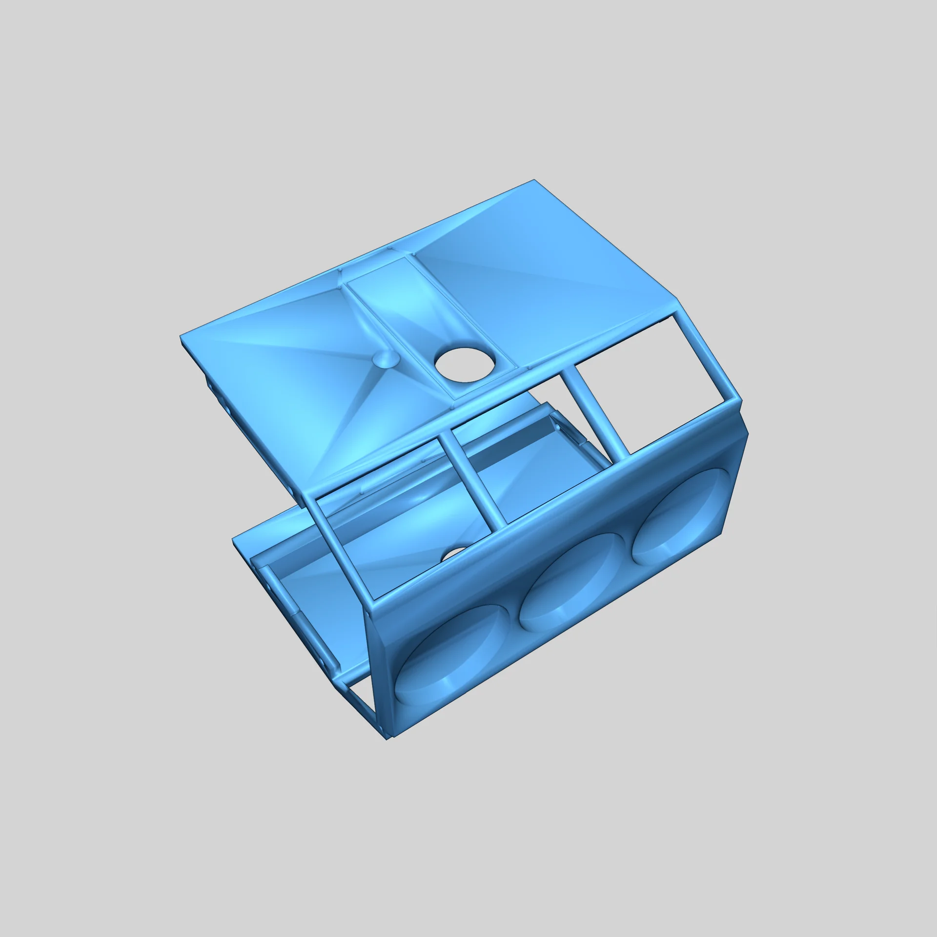 Модель локомотива Krauss-Maffei ML 4000 в масштабе 1:29