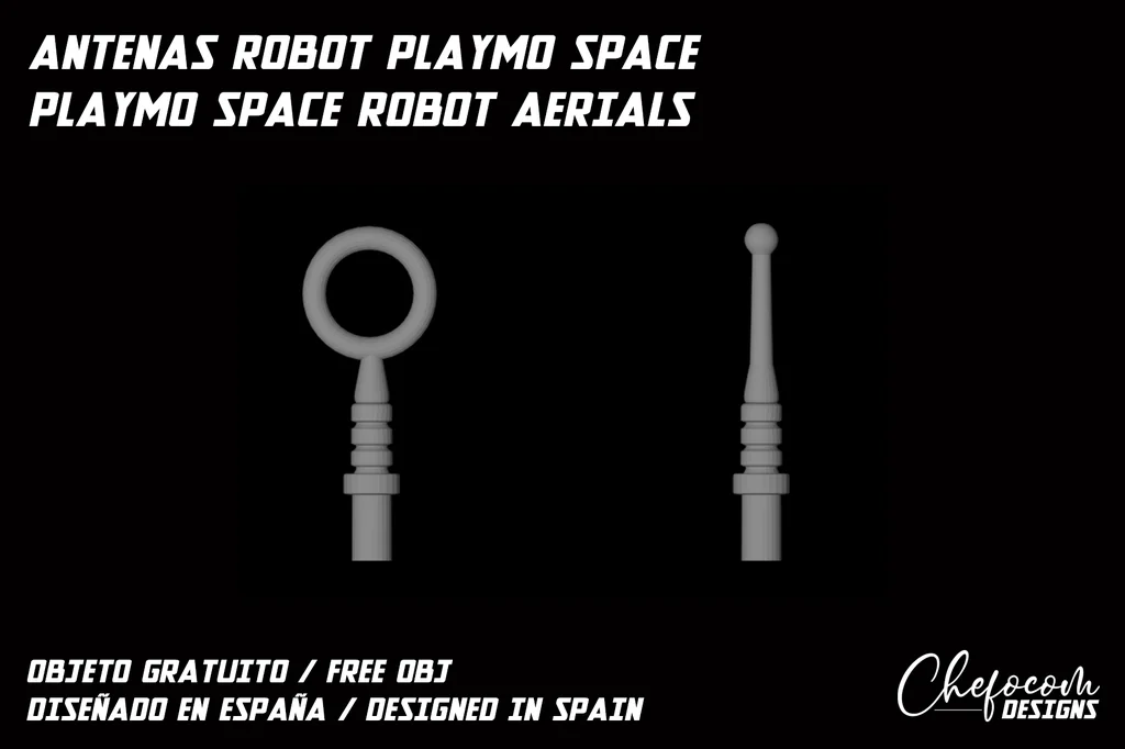 Антенны для робота Playmobil Space