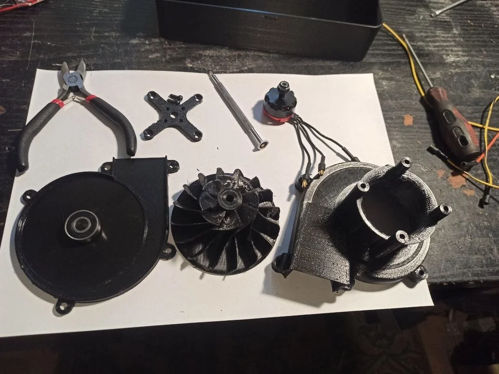 Турбина для мотора RS2205