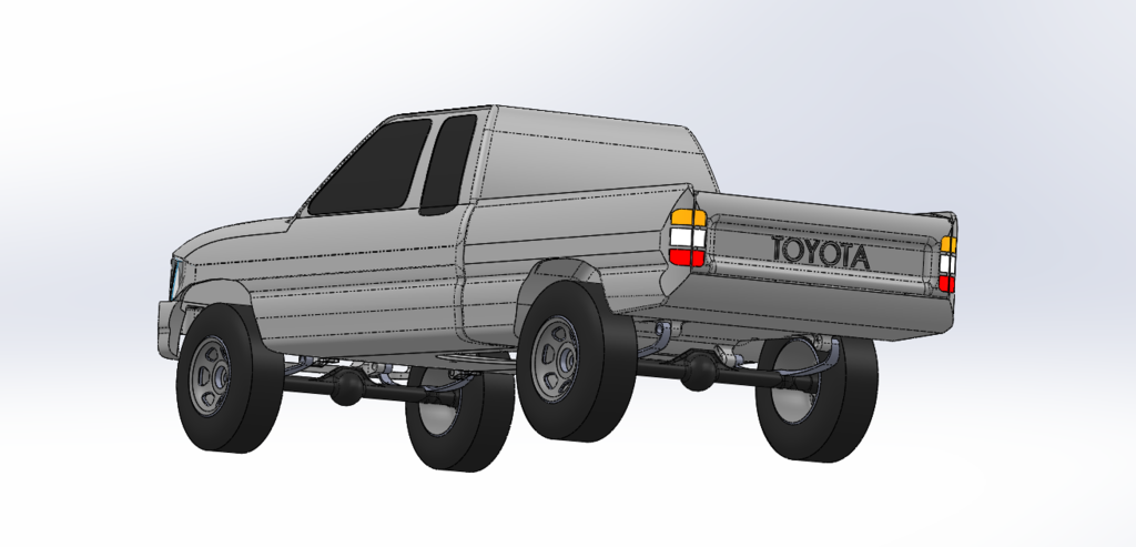 3D-модель Toyota Pickup/Hilux