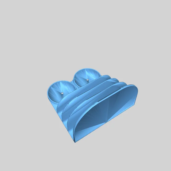 Подставка для разделочных досок с солонкой и перечницей