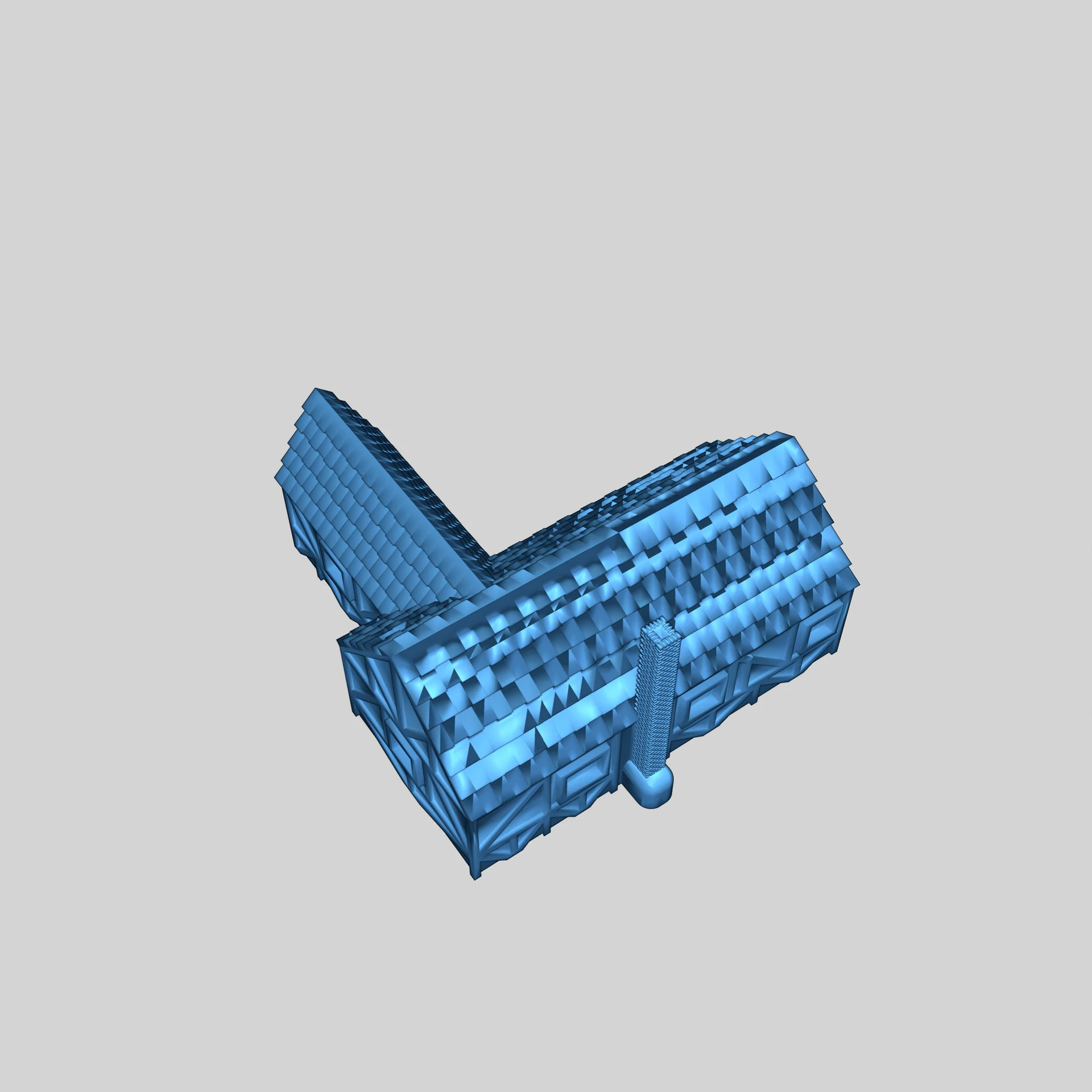 10мм Деревянный Каркасный Дом 1