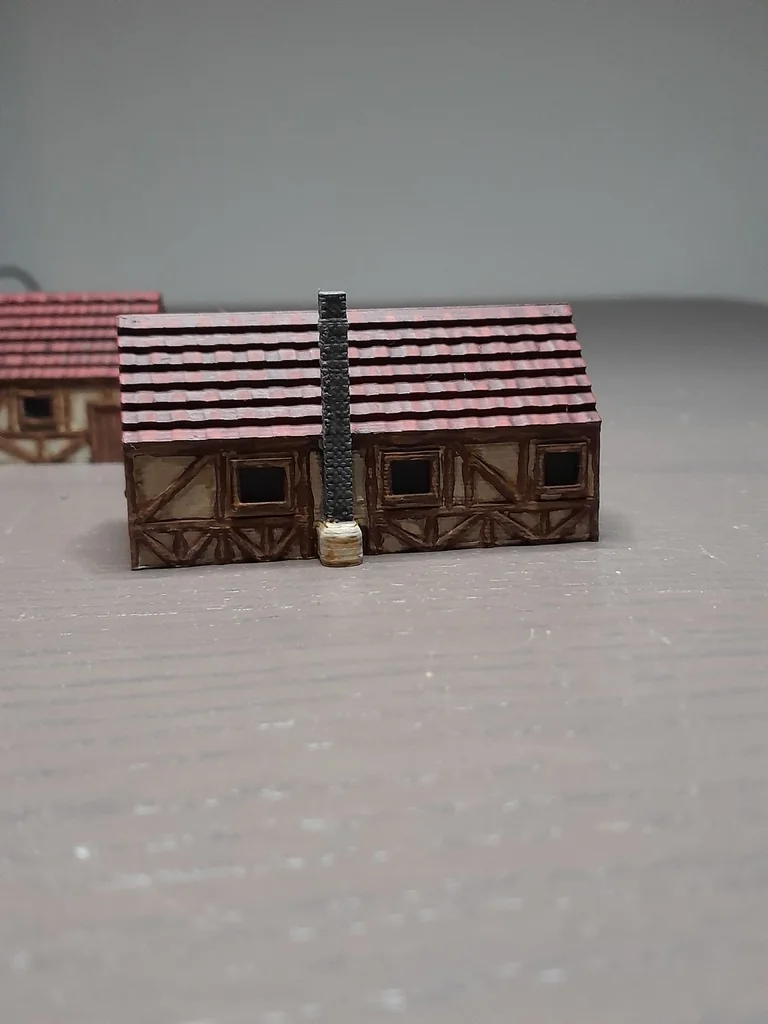 10мм Деревянный Каркасный Дом 1