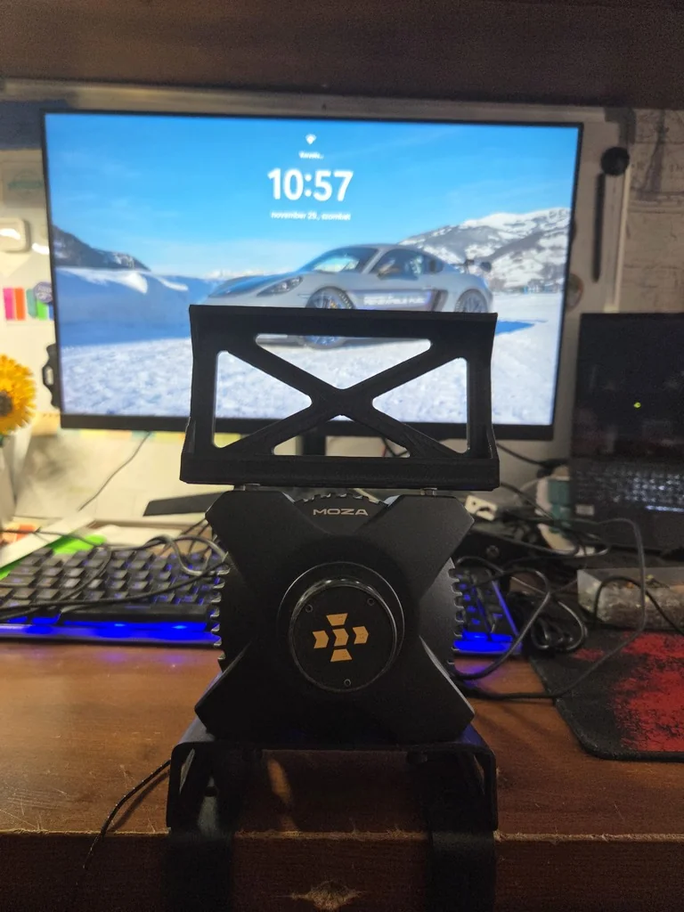 Держатель телефона Moza R3 для панели (Samsung S25 с чехлом)