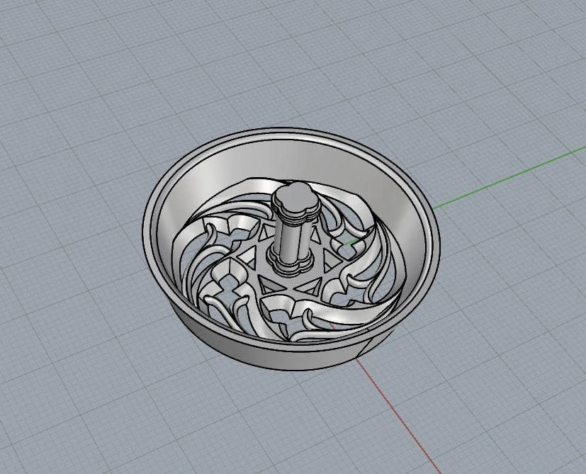 Слив для раковины в готическом стиле