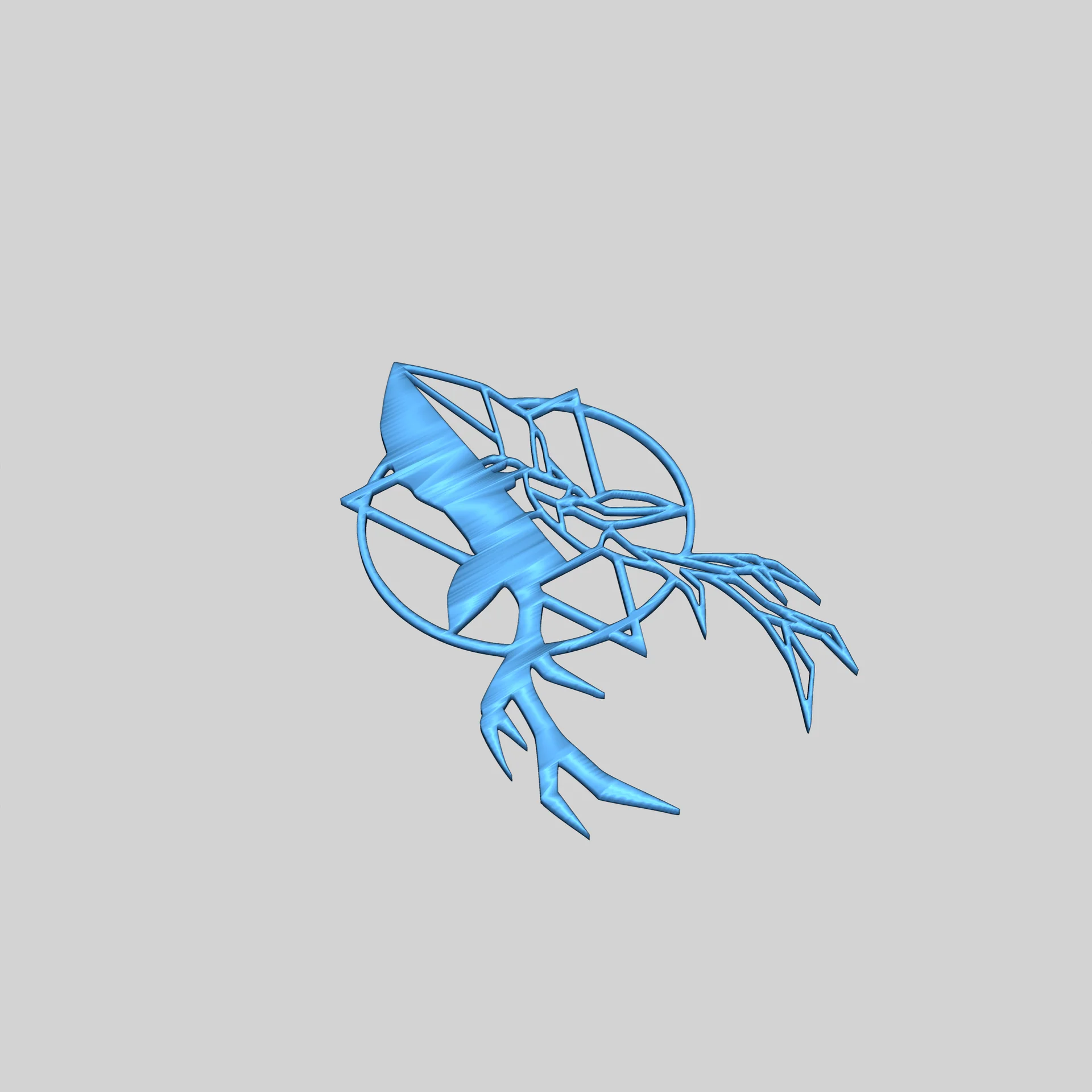 Современный олень с каркасом и без