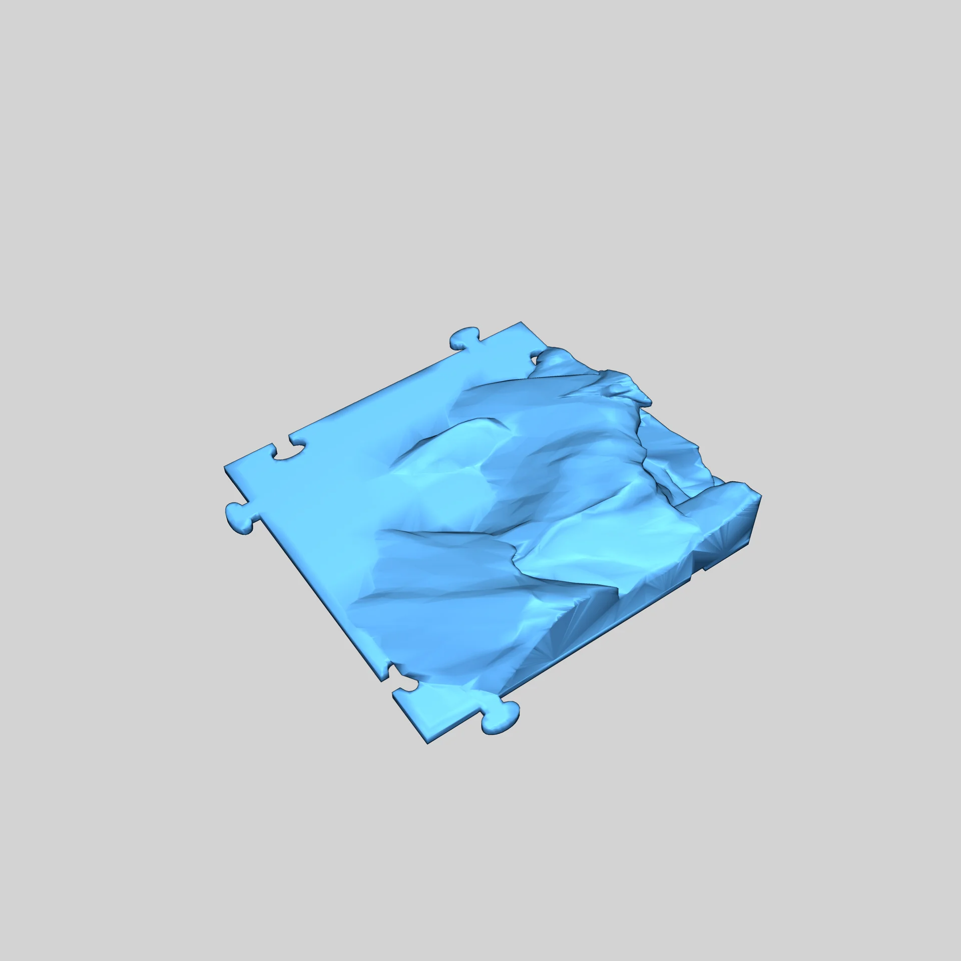 Модель: Микро-краулер рельеф, набор из 4 частей V1