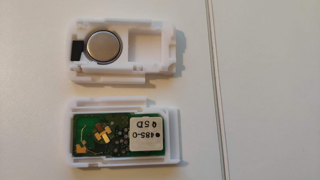 3D-модель ключа для Toyota Prius