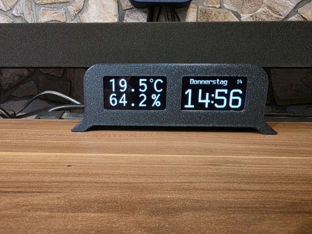 NTP часы с ESP32 D1 Mini и OLED дисплеем