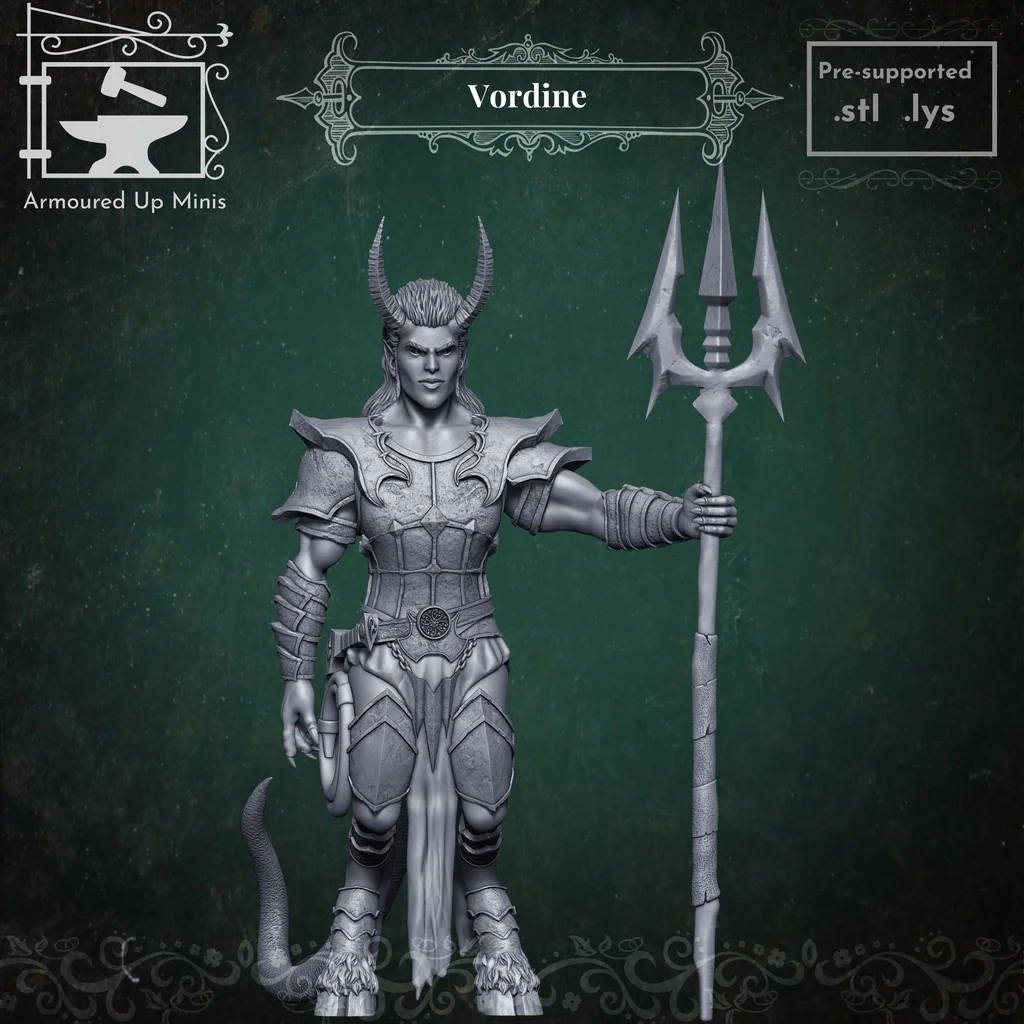 Миниатюра Vordine для настольных RPG