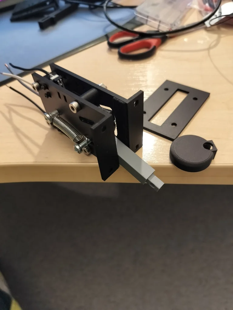 Модель ручки шасси для симуляторов