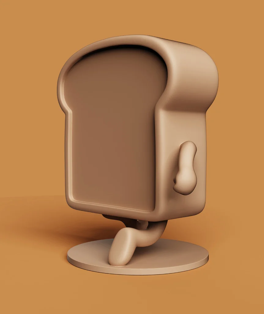 Бегущий тост: Забавный декор для кухни