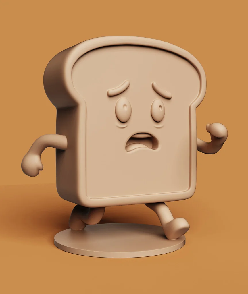 Бегущий тост: Забавный декор для кухни